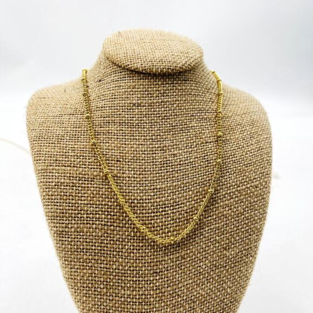 Gold Dainty Chain Necklace